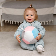 Игрушка мягкая «Футбольный мячик» - Фото 3