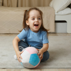 Игрушка мягкая «Футбольный мячик» - Фото 4