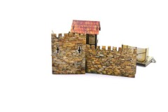 Сборная модель из картона «Городская площадь. Актеры» - Фото 2