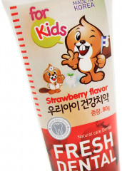 Зубная паста детская с экстрактом клубники - Фото 2