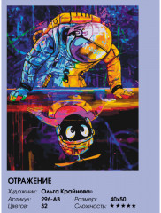 Картина по номерам «Отражение» - Фото 5