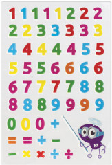 Наклейки зефирные «Цифры» - Фото 1