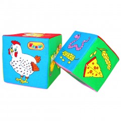 Мягкие кубики «Чье лакомство?» - Фото 4