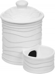 Банка для сыпучих продуктов с ложкой «Айсберг волны» - Фото 4