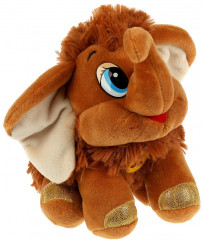 Игрушка мягкая озвученная «Мамонтенок» - Фото 1