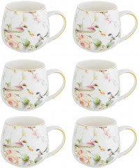 Набор кружек на подставке «Певчие птички» - Фото 2