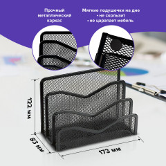 Подставка металлическая для документов - Фото 4