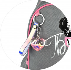 Рюкзак школьный «Девочка с бантом» - Фото 6