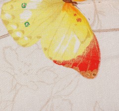 Комплект постельного белья «Бабочки» (семейный, поплин, 2 наволочки 70х70) - Фото 3