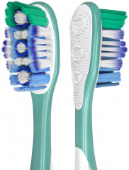 Щетка зубная антибактериальная средней жесткости «360 Суперчистота всей полости рта» - Фото 4