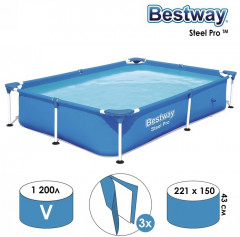 Бассейн каркасный «Steel Pro» - Фото 1