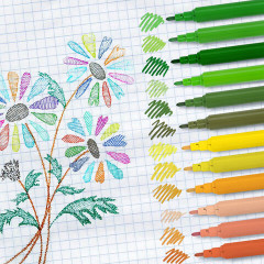 Набор фломастеров - Фото 4