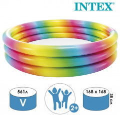 Бассейн надувной «Радуга» - Фото 1