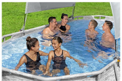 Навес для каркасного бассейна - Фото 2