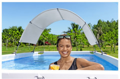 Навес для каркасного бассейна - Фото 3