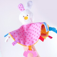 Игрушка-платочек «Зайка» - Фото 1