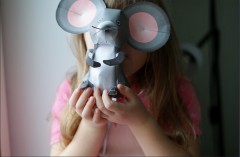 Kumon. 3D поделки из бумаги. Лев и мышь - Фото 3