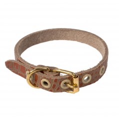 Ошейник однослойный (ширина 1,2 см), цвета в ассортименте - Фото 1