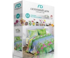 Комплект постельного белья «Солнечный мак» (арт. 11803, евро, БИОкомфорт, 2 наволочки 70х70) - Фото 1