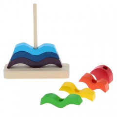 Пирамидка «Елка», 8 деталей - Фото 1