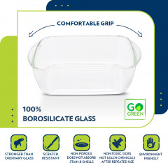 Контейнер для запекания и хранения с крышкой - Фото 4