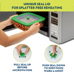 Контейнер для запекания и хранения с крышкой - Фото 5