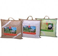 Наматрасник «Столица текстиля» (овечья шерсть, 180х200 см, чехол: полиэстер) - Фото 1