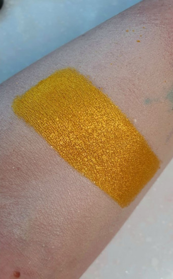 Тени для век рассыпчатые «Star Powder», оттенок 22 Темно-желтый