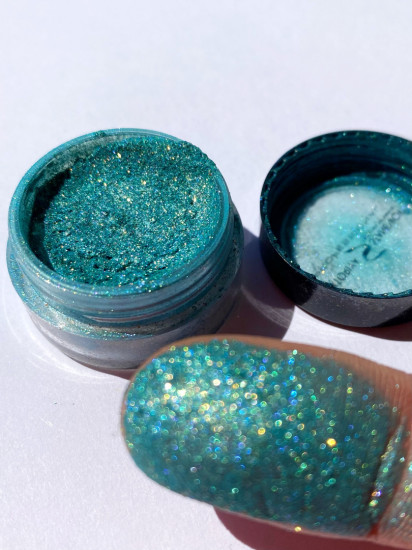 Тени для век рассыпчатые «Star Powder», оттенок 40 Темно-бирюзовый