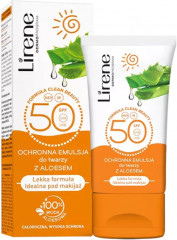 Эмульсия для лица солнцезащитная с алоэ SPF50+ - Фото 1
