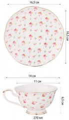 Чайный набор «Sonnet in roses» - Фото 1