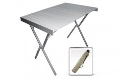 Стол алюминиевый, 110х80х72см - Фото 1