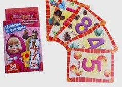 Маша и Медведь. Цифры и фигуры - Фото 1