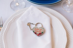 Замок свадебный с ключом «Совет да любовь» - Фото 1