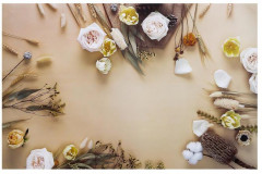 Фотофон двусторонний «Тюльпаны и розы» - Фото 1