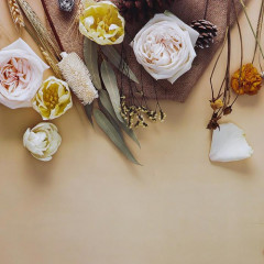 Фотофон двусторонний «Тюльпаны и розы» - Фото 2