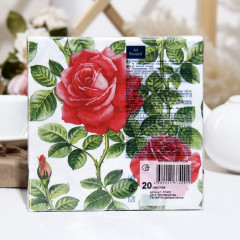 Набор салфеток бумажных «Английская роза» - Фото 1
