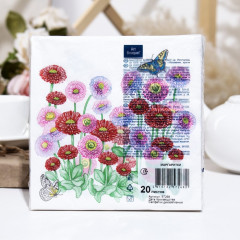 Набор салфеток бумажных «Маргаритки» - Фото 1