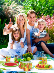 Набор тарелок одноразовых «Фруктовый микс» - Фото 2