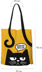 Сумка-шоппер «Котик» - Фото 1