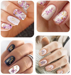 Слайдеры для ногтей «Золотая весна» - Фото 2