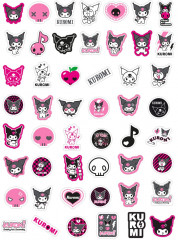 Набор наклеек виниловых «Куроми» - Фото 2