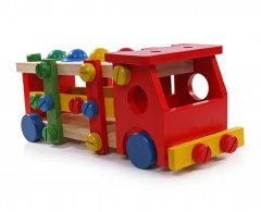 Деревянный конструктор «Машина» - Фото 2