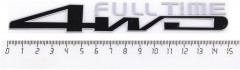 Эмблема «4WD Full Time» - Фото 2