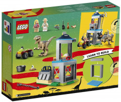 Конструктор Jurassic World 76957 Побег велоцираптора. Velociraptor Escape - Фото 3