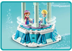 Конструктор Disney Princesses 43218 Волшебная карусель Анны и Эльзы. Anna and Elsa's Magical Carousel - Фото 5