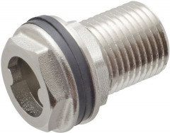 Штуцер в бак с прокладкой 1/2" - Фото 1