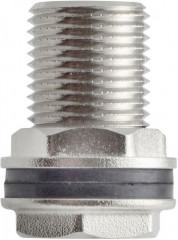 Штуцер в бак с прокладкой 1/2" - Фото 2