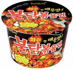 Лапша быстрого приготовления «Hot chicken big bowl» - Фото 2