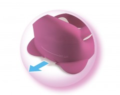 Стульчик для ванной, розовый - Фото 4